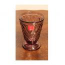 ラ・ロシェール リヨネ タンブラー アメジスト アンティーク調 雑貨 クリア ガラス 高さ11.5