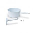 ソースパン ホワイト 白 ホーロー キッチン用品 シンプル おしゃれ 鍋 片手鍋 調理器具