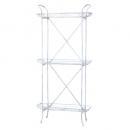 アンティーク調シェルフL アイアン ナチュラル アンティーク加工 庭 おしゃれ 棚 ホワイト 白