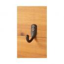 アイアンフック 3個セット ブラック 黒 DIY 壁掛け シンプル かわいい おしゃれ 帽子 コート