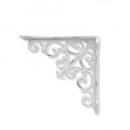 アイアンブラケット ホワイト 2個セット DIY おしゃれ 壁掛け金具 棚 ヨーロピアン