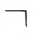 アイアンブラケット L ブラウン 2個セット DIY おしゃれ 壁掛け金具 棚 ヨーロピアン