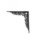 アイアンブラケット ブラウン 2個セット DIY おしゃれ 壁掛け金具 棚 ヨーロピアン