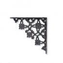 アイアンブラケット ブラウン 2個セット DIY おしゃれ 壁掛け金具 棚 ヨーロピアン