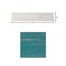 La pensee デコボード S ブルー 壁 DIY ソリッドカラー ディスプレイ シェルフ 棚