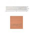 La pensee デコボード S サーモン 壁 DIY ソリッドカラー ディスプレイ シェルフ 棚