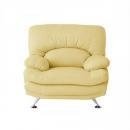 ハイバックソファ【Liveral】リベラル　イエロー