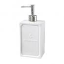 SPICE フランシスマリン シャンプーディスペンサー 陶器製 ホワイト 2個セット 高さ20