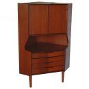 CORNER CABINET キャビネット 北欧 ヴィンテージ 木製 おしゃれ 高さ135