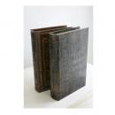 オールドブック ボックス アソート 収納ボックス 箱 アンティーク調 ディスプレイ おしゃれ 2種