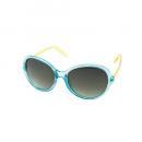 SPICE UVカットキッズファッショングラス ブルーイエロー 2個セット 幅12