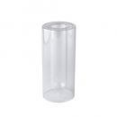 SPICE LABO GLASS ガラスダブルウォールベース シリンダー クリア 2個セット