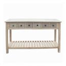 ボレロ　ワークテーブル  シャビー アンティーク風 机 木製