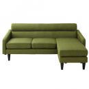 コーナーカウチソファ【OLIVEA】オリヴィア　3人掛け