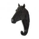 SPICE SHABBYCHIC アニマルウォールデコフック ホース ブラック 長さ23