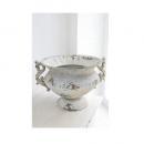 シャビーホワイトカップ 植物 ディスプレイ 小物 おしゃれ アンティーク調 オブジェ 花瓶