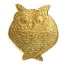 SPICE GOUDY クラシカルトレイ フクロウ ゴールド 2個セット ゴージャス 幅8.5