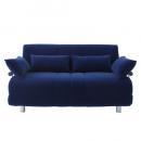 新ふたり寝られるカウチソファベッド【ROLLY】ローリー