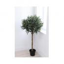 オリーブ トピアリーM イミテーション 植木 観葉植物 造花 フェイクグリーン ディスプレイ