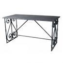 アンティーク調アイアンデコレーションテーブルL ブラック シャビー クラシック レトロ 重厚感