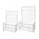 ヴィスガーデンバスケットA-SV SL2個セット アイアン バスケット 高さS260 L315