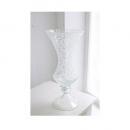 エッチング カップベースL 花瓶 ディスプレイ 小物入 ガラス おしゃれ フラワーポット エレガント