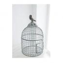 シャビー メッシュケージ ディスプレイ プランツケージ 植物 鳥かご シャビー アンティーク調