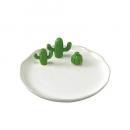 SPICE Symbol of Resort オブジェプレート トリプルサボテン Sサイズ2個セット