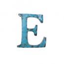 リサイクルアイアン ミニアルファベット オブジェ E ウォールデコ インテリア アンティーク DIY