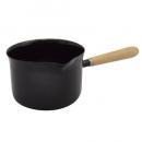 アンプリュスグレイビーメーカー ソースパン ホウロウ鍋 北欧 ブラック おしゃれ 可愛い キッチン