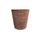 R.T.バレル01-RU アンティーク調 プランター 鉢 2個セット ブリキ 直径225