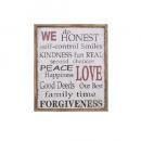 ヴィンテージサインボードE ウォールデコ ディスプレイ ホワイト おしゃれ 壁掛け 木製 フレーム