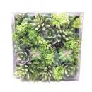 SPICE フェイクグリーンアレンジ スクエア フェイクプランツ おしゃれ 高さ18