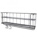 ジ-ニアルメタルシェルフA ウォールシェルフ かっこいい インダストリアル 棚 シンプル 幅810