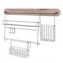 ジ-ニアルセクションラックC ウォールシェルフ かっこいい インダストリアル 棚 シンプル 幅910