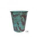 R.T.ポットカバーS-GR ガーデニング プランターカバー 植物 緑 アンティーク調 おしゃれ