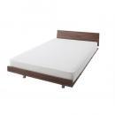 モダンデザインローベッド【E-go】イーゴ【ポケットコイルマットレス付き】