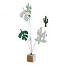 SPICE sway sway ネオンカラースタンドカードホルダー サボテン&リーフ 2個セット