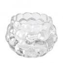 SPICE enrich ガラスキャンドルホルダー クリア 2個セット おしゃれ 直径11