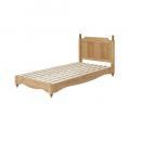 シングルベッド すのこ マットレス別売り 天然木 ナチュラル シンプル パイン材 幅97