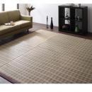 さらさらふっくら い草のラグ【Rikka】りっか