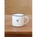 スワローマグカップ 2個セット ホーロー キッチン用品 食器 ナチュラル おしゃれ 白 ホワイト