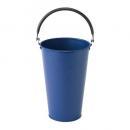 SPICE NEAT GARDEN ブリキフラワーポット ブルー Mサイズ 2個セット 高さ36.5