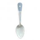 取り分スプーン ホーロー キッチン用品 カトラリー アンティーク調 ホワイト 白 ブルー 水色 食器