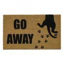 SPICE コイヤーマット GO AWAY カジュアル 猫 おしゃれ ブラウン 幅75