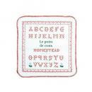 ディッシュクロス -アルファベット- 10枚セット 布巾 キッチンクロス ワッフル生地 吸水性