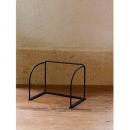 アイアンブックスタンド 本立て シンプル おしゃれ スリム シック 黒 ブラック 卓上