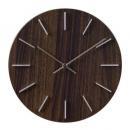 SPICE EDGE 壁掛け時計 WOODGRAIN ブラウン 30cm おしゃれ ガレージライク