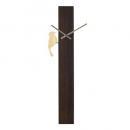 SPICE EDGE 振り子壁掛け時計 PILLAR ブラウン おしゃれ 高さ59.5