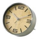 SPICE EDGE 目覚まし時計 SIMPLE ナチュラル ガレージライクかっこいい 直径9.5